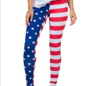 Tipsy Elves Patriotic Leggings
